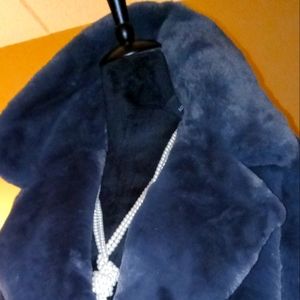 Faux fur coat